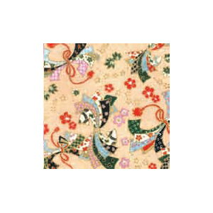 【限定クーポン有！最大28倍×お買い物マラソン SPU 要エントリー 10/4 20:00 〜 10/9 01:59】 手染 友禅紙 (菊半裁判) No.40-3