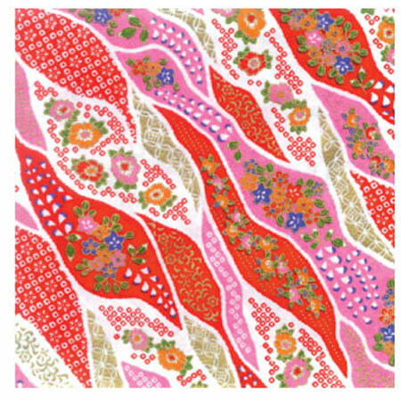 【限定クーポン有！最大28倍×お買い物マラソン SPU 要エントリー 10/4 20:00 〜 10/9 01:59】 手染 友禅紙 (菊半裁判) No.43-1