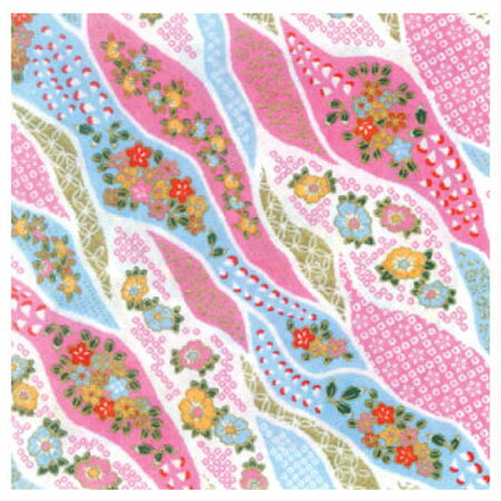 【限定クーポン有！最大28倍×お買い物マラソン SPU 要エントリー 10/4 20:00 〜 10/9 01:59】 手染 友禅紙 (菊半裁判) No.43-2