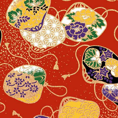 【限定クーポン有！最大28倍×お買い物マラソン SPU 要エントリー 10/4 20:00 〜 10/9 01:59】 手染 友禅紙 (菊半裁判) No.58-2