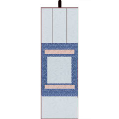 【画材祭り★最大30倍×クーポン企画有 SPU 要エントリー 12/1 00:00 〜 12/1 23:59】 掛軸たとう 寸松庵用 青