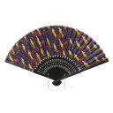 有頂天家族2 紙貼扇子 70型25間 紺 UK-AW350-001