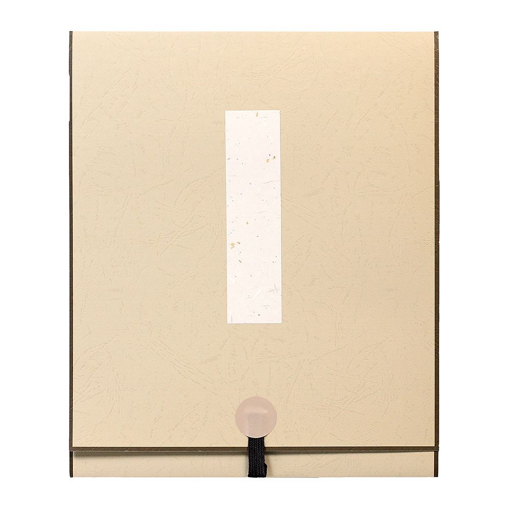 掛軸たとう 桃 830×265mm 大色紙用