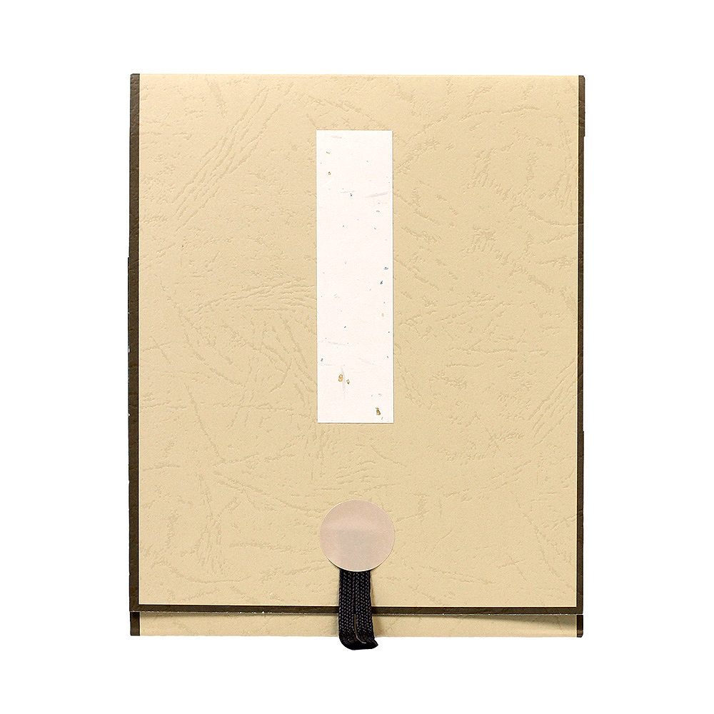 【画材祭り★最大30倍×クーポン企画有 SPU 要エントリー 12/1 00:00 〜 12/1 23:59】 掛軸たとう 桃 510×150mm ハガキ用 縦