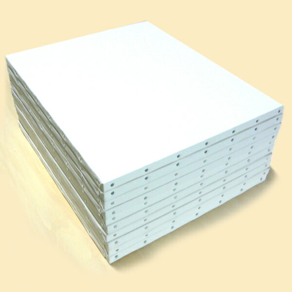 【最大34.5倍×お買い物マラソン SPU 要エントリー 11/4 20:00 〜 11/11 01:59】 ゆめ画材 限定 張りキャンバス F8号 455×380mm 麻100％ 中目 油彩・アクリル兼用 10枚パック