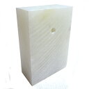 まがたま 勾玉用の石 (大) 穴あき済 約3mmφ 15×35×50mm