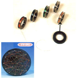 【画材祭り★最大30倍×クーポン企画有 SPU 要エントリー 12/1 00:00 〜 12/1 23:59】 カラー銅線 銅