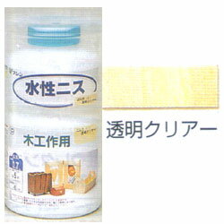 【最大34.5倍×お買い物マラソン SPU 要エントリー 11/4 20:00 〜 11/11 01:59】 ワシン 水性ニス 透明クリアー 0.7L