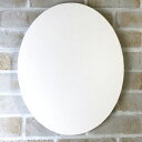 ゆめ画材×クレサン 楕円 キャンバス 中目 (油彩 アクリル ポーリング 手芸) 24×30cm 10枚セット