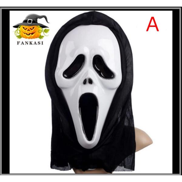 ハロウィン スクリーム マスク 5種類 コスプレ コスチューム 衣装 仮装 ハロウィーン ハロウィン衣装 イベント おばけ お化け 変装 お面 おめん かぶりもの パーティー グッズ 魔女 大人 子供 yumeharuka-10000496 夢ハルカ サンプル画像3