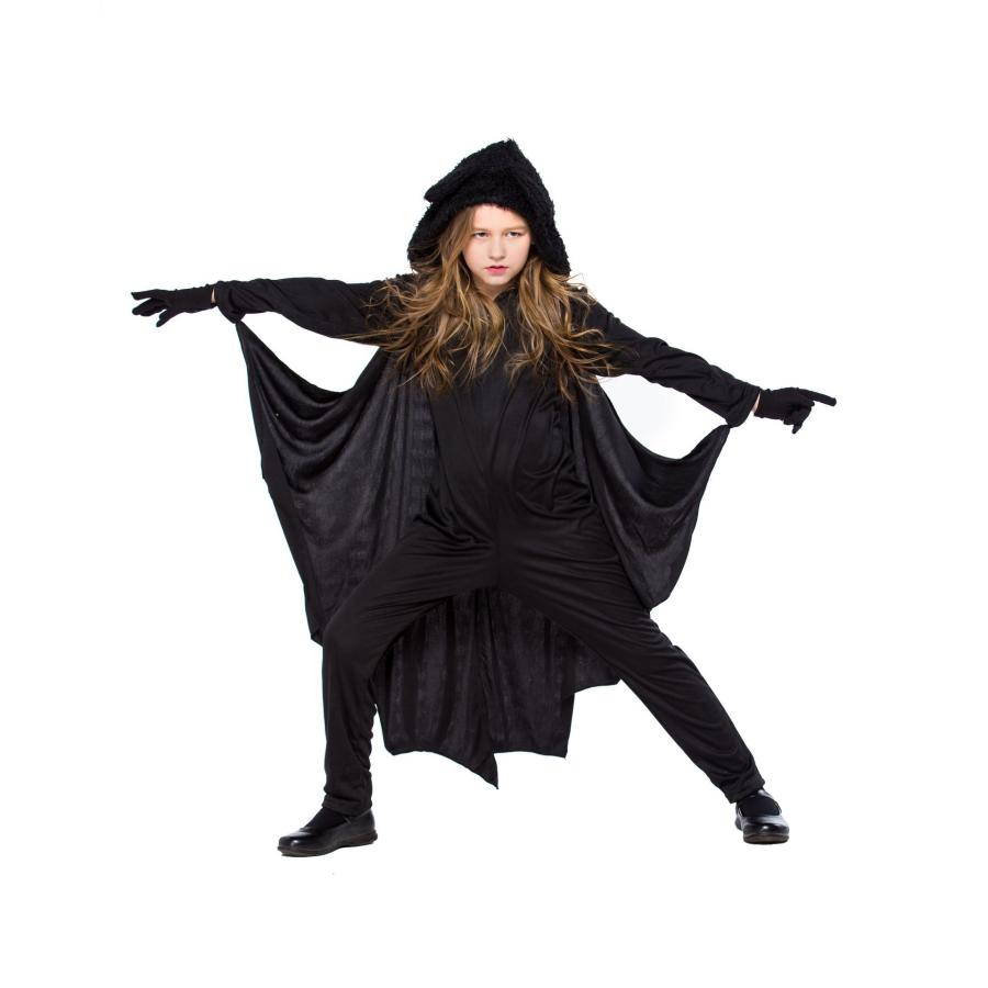 ハロウィン コスプレ 衣装 キッズ・ジュニア コウモリ風 デビル風 コウモリ コスプレ コチューム ハロウィン 衣装 子供 男の子 女の子 Halloween ロンパース ハロウィン コスプレ キッズ セットアップ 仮装 子供 S M L XL XXL yumeharuka-10000462 夢ハルカ サンプル画像2