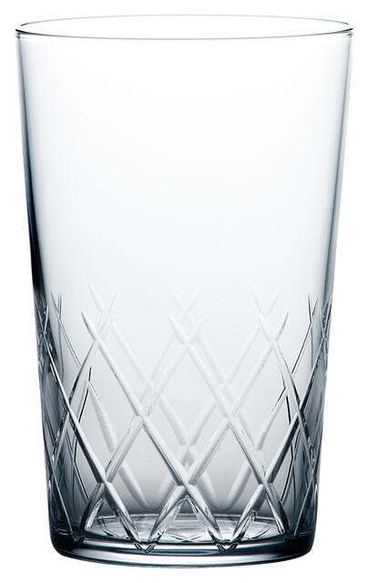 東洋佐々木ガラス タンブラー USURAI 薄氷 矢来カット うすらい 265ml カットグラス ビアグラス ロックグラス 日本製 食洗機対応 B-21108CS-C745