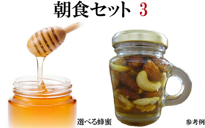 【送料無料 はちみつセット】朝食セット〜Part3〜【宇和養蜂】【smtb-KD】