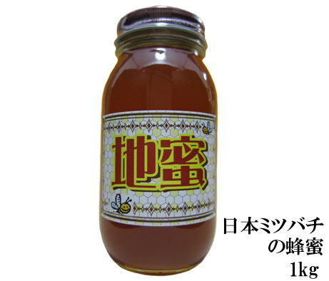 生はちみつ 非加熱 ニホンミツバチの蜂蜜1k【送料無料 はちみつ】【宇和養蜂】【国産】