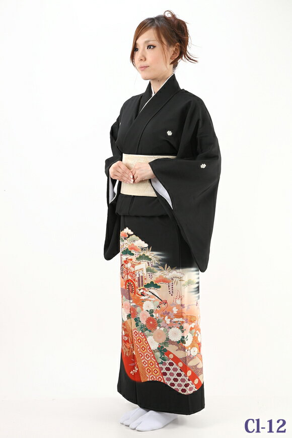 黒留袖 レンタル18点セット,レンタル 留袖,着物 レンタル,留袖貸衣装〔黒留袖 レンタル〕レンタル黒留袖/往復送料無料/黒留袖/着物レンタル/黒留め袖 レンタル/黒留袖/女性和服/黒留袖/rental/黒留袖 セット/とめそで トメソデ/黒留袖 レンタル【10P03Sep16】