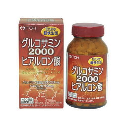 《井藤漢方製薬》 グルコサミン2000ヒアルロン酸 360粒 (約30日分)