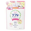 《バスクリン》ソフレ マイルド・ミー ミルク入浴液 和らぐサクラの香り つめかえ用 600mL