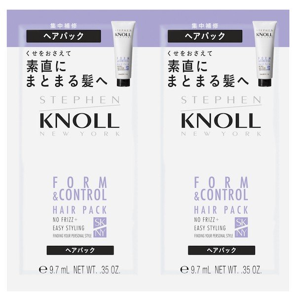 《コーセー》 スティーブンノル ニューヨーク フォルムコントロール ヘアパック トライアル 10g+10g ★定形外郵便★追跡・保証なし★代引き不可★