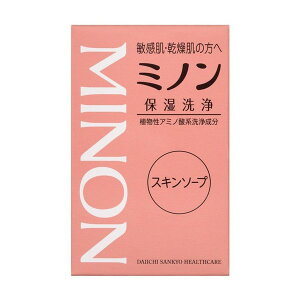 《第一三共ヘルスケア》 ミノン スキンソープ 80g (せっけん)