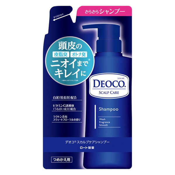 《ロート製薬》 デオコ スカルプケアシャンプー つめかえ用 285ml