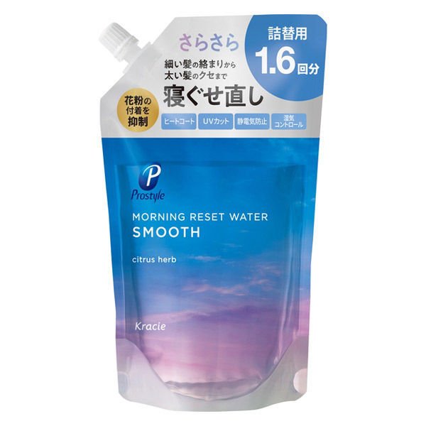 《クラシエ》 プロスタイル モーニングリセットウォーター シトラスハーブの香り 詰替用 450mL