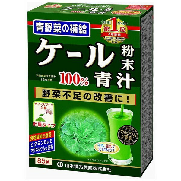 《山本漢方製薬》 ケール粉末100％ 計量タイプ (85g)