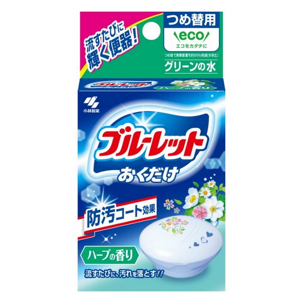《小林製薬》 ブルーレットおくだけ ハーブの香り つめ替用 25g