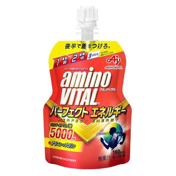 《味の素》 アミノバイタル パーフェクトエネルギー ゼリードリンク 130g