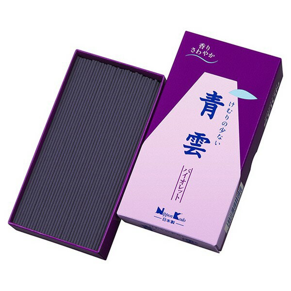 《日本香堂》 青雲バイオレット バラ詰 約125g