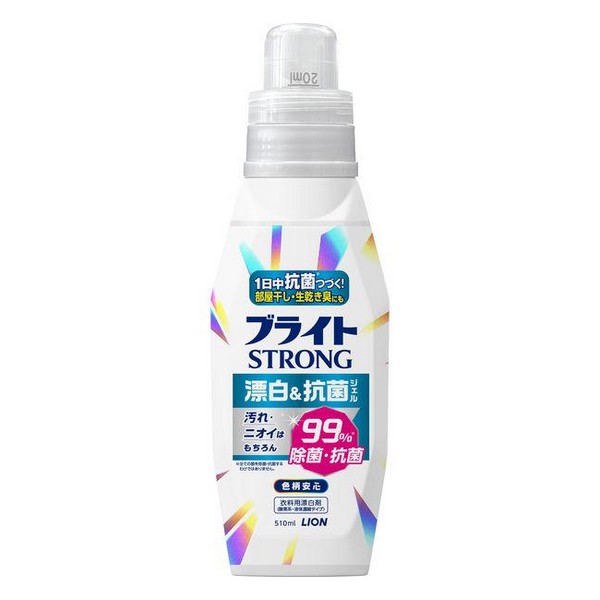 《ライオン》 ブライトSTRONG 漂白＆抗菌ジェル 本体 510mL