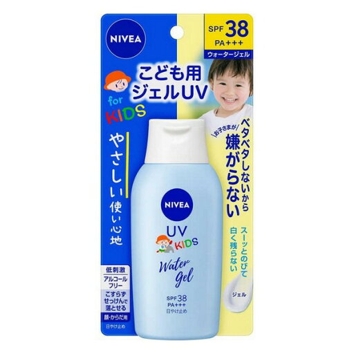《花王》 ニベアUV ウォータージェルこども用 SPF38 120g 《花王》 ニベアUV ウォータージェルこども用 SPF38 120g