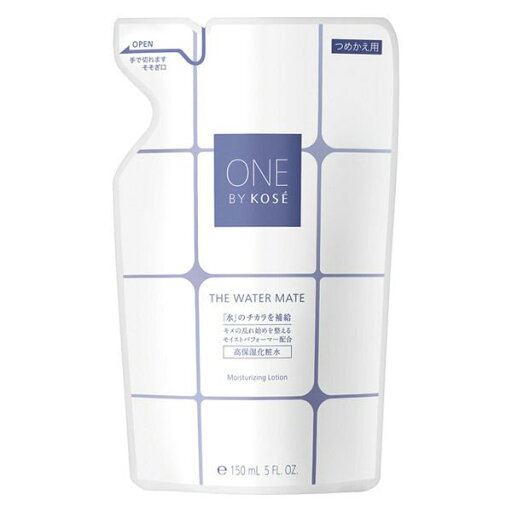 《コーセー》 ONE BY KOSE ワンバイコーセー ザ ウォーター メイト つめかえ用 150mL 《コーセー》 ONE BY KOSE ワンバイコーセー ザ ウォーター メイト つめかえ用 150mL