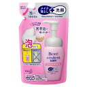 《花王》 Biore ビオレ メイクも落とせる洗顔料 うるうる密着泡 つめかえ用 140ml 返品キャンセル不可