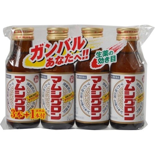 《阪本漢方》 NEW マムシグロン (100ml×3本＋1本)