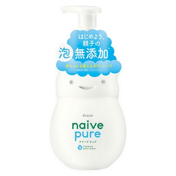 《クラシエ》ナイーブピュア 泡ボディソープ ジャンボ 550mL