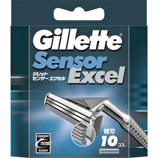【P&G】ジレット センサーエクセル専用替刃10個入 返品キャンセル不可 【P&G】ジレット センサーエクセル専用替刃10個入 返品キャンセル不可