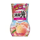 《小林製薬》 お部屋の消臭元 もぎたて白桃 400ml (室内用芳香消臭剤)