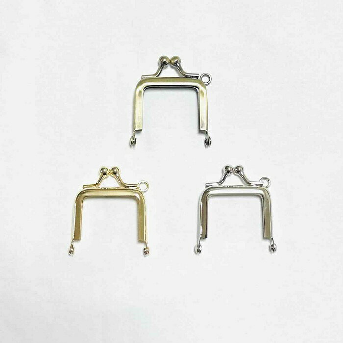格安 A～B品 がま口 口金 内径 4cm 内径 約 3.8cm ミニ（外径 4.5cm 3.8cm） 角型 差し込みタイプ ミニ口金 手芸 パーツ 金具 ハンドメイド ストラップ アクセサリー 指輪ケース