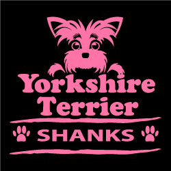 ヨークシャテリア！カッティングシール【ネーム入り】タイプA