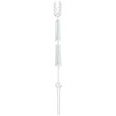 〔3個セット〕 洗濯物干し 物干しスタンド 約直径88×高さ179cm ホワイト セキスイ ものほしスタンド コスモス 洗濯用品 白 新生活にピュアホワイト 洗...