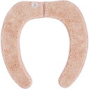 【2個セット】 レック ぴたQ 吸着べんざシート もこふわ タフトスリム ピンク ふわふわ暖かさで快適な厚手便座カバー 冷たい便座からあたたかさを届ける、もこも...