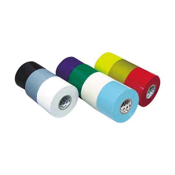 （まとめ） 3M スコッチ ビニールテープ 117黒 50mm×20m 117BLA50X20 1巻 【×10セット】 多様な表面に..