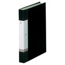 (業務用20セット) LIHITLAB クリアブック/クリアファイル リクエスト 【A4/タテ型】 固定式 40ポケット G3202-24 黒 透明な魅力が詰ま...