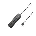 ELECOM() マグネット付きUSB3.0ポート搭載7ポートUSBハブ U3H-T706SBK 磁力で引き寄せる 高速USB3.0ポート搭載7ポートUSBハブ