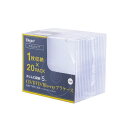 (まとめ) ナカバヤシ CD/DVDプラケーススリム20Pクリア CD-093-20C 【×2セット】 (まとめ) ナカバヤシ CD/DVDプラケーススリム20...