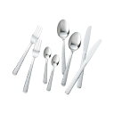 燕匠一 鎚目カトラリー8点セット K50206145 職人の技が光る 美しい鎚目の金属食器セット 贅沢な食卓を演出する8点セット