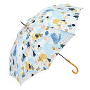 傘 アンブレラ 全長約87cm 直径約103cm ユキヤマ イエロー デザインライフ 通勤 通学 プレゼント 贈り物 ギフト 黄 北欧の魅力が溢れる、デザインに...