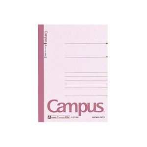 (まとめ)キャンパスノート B6 A罫 40枚 180冊 クリエイティブなアイデアを広げる B6サイズのキャンパスノート、A罫40枚×180冊セット