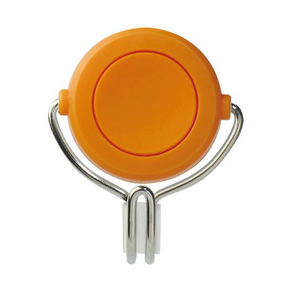 【10個セット】 ソニック SONiC 超強力マグネットフック 1.5kg 橙 MG-740-ORX10 驚異のパワー 安心 安全 のスマートマグネットフック【...