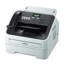 ブラザー工業(BROTHER) A4モノクロレーザープリンタ複合機20PPM/FAX/ADF/受話器 FAX-2840 高速FAX対応のA4モノクロレーザープリ...